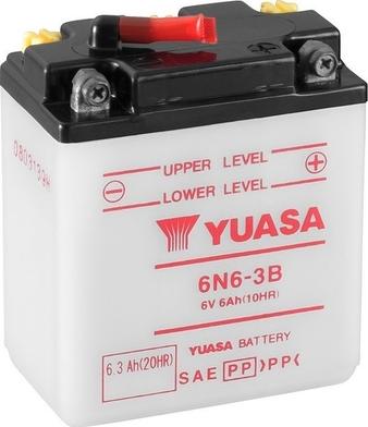Yuasa 6N6-3B - Startera akumulatoru baterija autodraugiem.lv