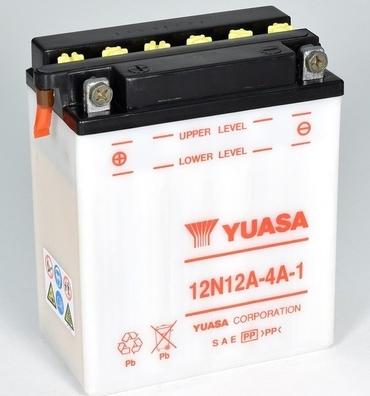 Yuasa 12N12A-4A-1 - Startera akumulatoru baterija autodraugiem.lv