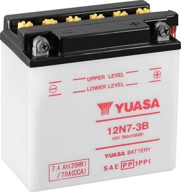 Yuasa 12N7-3B - Startera akumulatoru baterija autodraugiem.lv