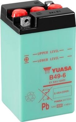 Yuasa B49-6 - Startera akumulatoru baterija autodraugiem.lv