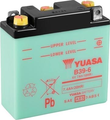 Yuasa B39-6 - Startera akumulatoru baterija autodraugiem.lv