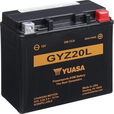 Yuasa GYZ20L - Startera akumulatoru baterija autodraugiem.lv