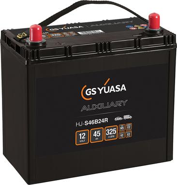 Yuasa HJ-S46B24R - Startera akumulatoru baterija autodraugiem.lv