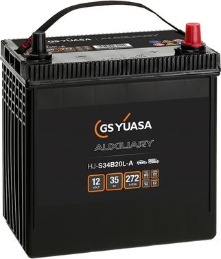 Yuasa HJ-S34B20L-A - Startera akumulatoru baterija autodraugiem.lv