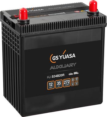 Yuasa HJ-S34B20R - Startera akumulatoru baterija autodraugiem.lv