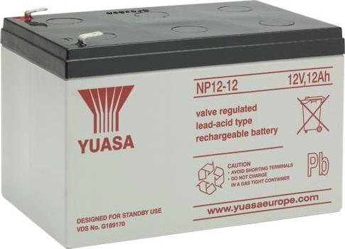 Yuasa NP1.2-12 - Startera akumulatoru baterija autodraugiem.lv