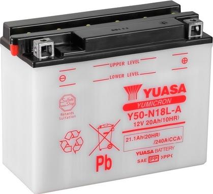 Yuasa Y50-N18L-A - Startera akumulatoru baterija autodraugiem.lv