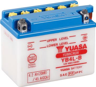 Yuasa YB4L-B(CP) - Startera akumulatoru baterija autodraugiem.lv