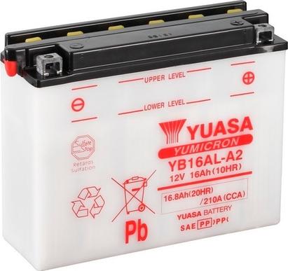 Yuasa YB16AL-A2 - Startera akumulatoru baterija autodraugiem.lv