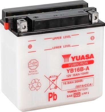 Yuasa YB16B-A - Startera akumulatoru baterija autodraugiem.lv