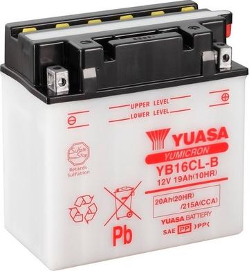 Yuasa YB16CL-B - Startera akumulatoru baterija autodraugiem.lv