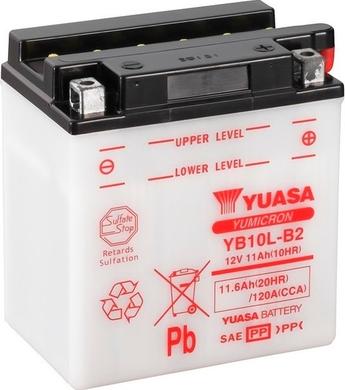 Yuasa YB10L-B2 - Startera akumulatoru baterija autodraugiem.lv