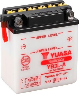 Yuasa YB3L-A - Startera akumulatoru baterija autodraugiem.lv