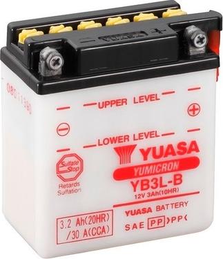 Yuasa YB3L-B - Startera akumulatoru baterija autodraugiem.lv