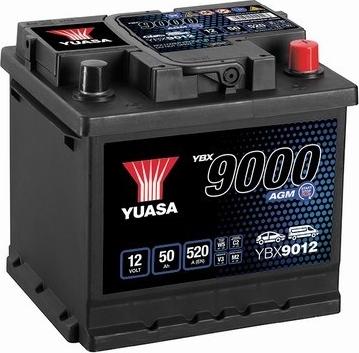 Yuasa YBX9012 - Startera akumulatoru baterija autodraugiem.lv