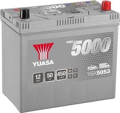 Yuasa YBX5053 - Startera akumulatoru baterija autodraugiem.lv