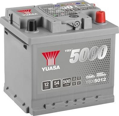 Yuasa YBX5012 - Startera akumulatoru baterija autodraugiem.lv