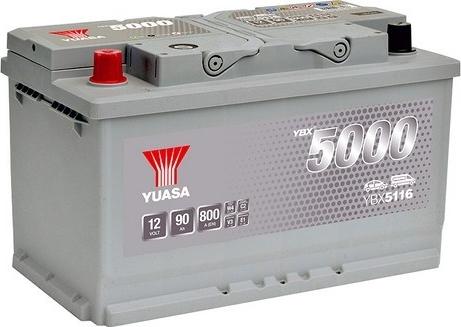 Yuasa YBX5116 - Startera akumulatoru baterija autodraugiem.lv