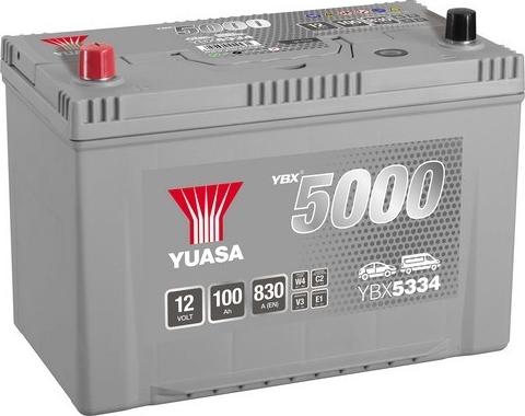 Yuasa YBX5334 - Startera akumulatoru baterija autodraugiem.lv
