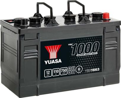 Yuasa YBX1663 - Startera akumulatoru baterija autodraugiem.lv
