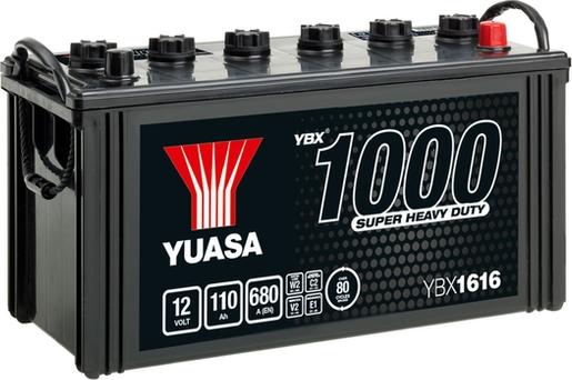 Yuasa YBX1616 - Startera akumulatoru baterija autodraugiem.lv