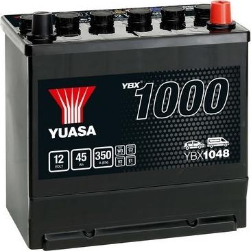 Yuasa YBX1048 - Startera akumulatoru baterija autodraugiem.lv