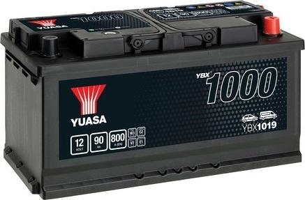 Yuasa YBX1019 - Startera akumulatoru baterija autodraugiem.lv