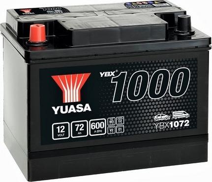 Yuasa YBX1072 - Startera akumulatoru baterija autodraugiem.lv