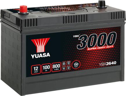 Yuasa YBX3640 - Startera akumulatoru baterija autodraugiem.lv