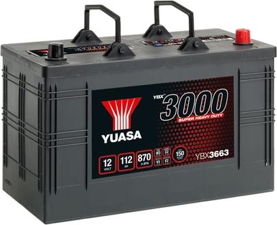 Yuasa YBX3663 - Startera akumulatoru baterija autodraugiem.lv