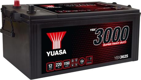 Yuasa YBX3625 - Startera akumulatoru baterija autodraugiem.lv