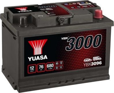 Yuasa YBX3096 - Startera akumulatoru baterija autodraugiem.lv