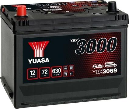 Yuasa YBX3069 - Startera akumulatoru baterija autodraugiem.lv
