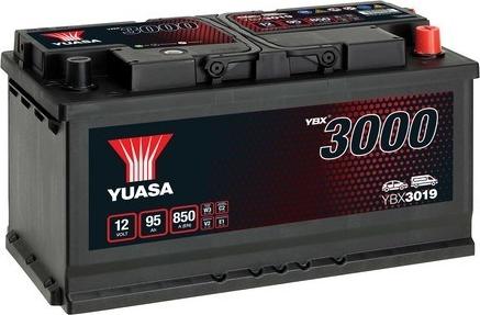 Yuasa YBX3019 - Startera akumulatoru baterija autodraugiem.lv