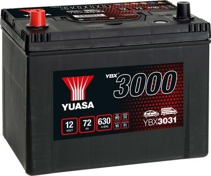 Yuasa YBX3031 - Startera akumulatoru baterija autodraugiem.lv