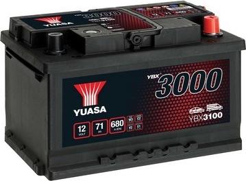 Yuasa YBX3100 - Startera akumulatoru baterija autodraugiem.lv