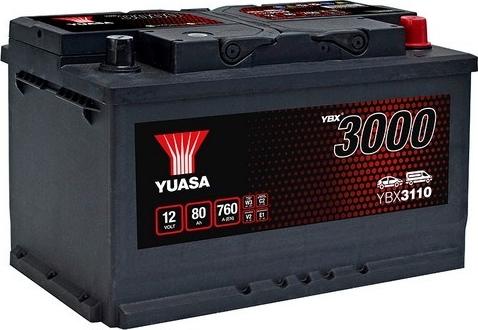 Yuasa YBX3110 - Startera akumulatoru baterija autodraugiem.lv
