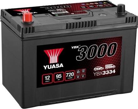 Yuasa YBX3334 - Startera akumulatoru baterija autodraugiem.lv