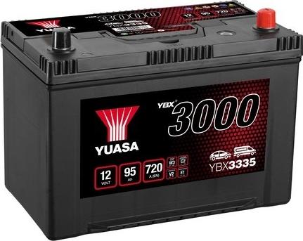 Yuasa YBX3335 - Startera akumulatoru baterija autodraugiem.lv