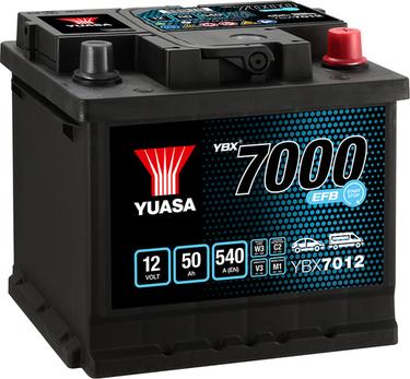 Yuasa YBX7012 - Startera akumulatoru baterija autodraugiem.lv