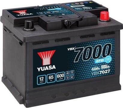 Yuasa YBX7027 - Startera akumulatoru baterija autodraugiem.lv