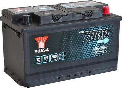 Yuasa YBX7115 - Startera akumulatoru baterija autodraugiem.lv