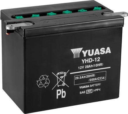 Yuasa YHD-12 - Startera akumulatoru baterija autodraugiem.lv