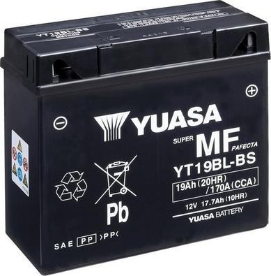 Yuasa YT19BL-BS - Startera akumulatoru baterija autodraugiem.lv