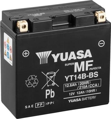 Yuasa YT14B-BS - Startera akumulatoru baterija autodraugiem.lv