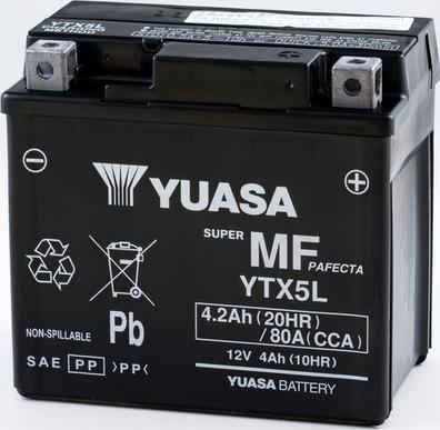 Yuasa YTX5L - Startera akumulatoru baterija autodraugiem.lv
