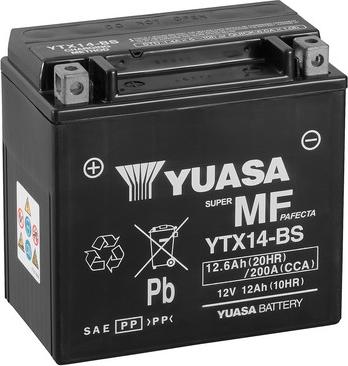 Yuasa YTX14-BS(CP) - Startera akumulatoru baterija autodraugiem.lv