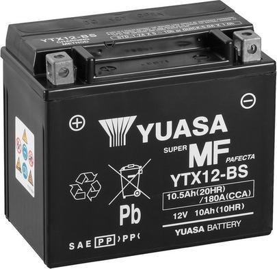 Yuasa YTX12-BS - Startera akumulatoru baterija autodraugiem.lv