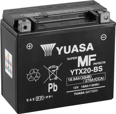 Yuasa YTX20-BS - Startera akumulatoru baterija autodraugiem.lv