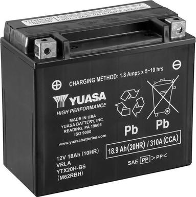 Yuasa YTX20H-BS - Startera akumulatoru baterija autodraugiem.lv
